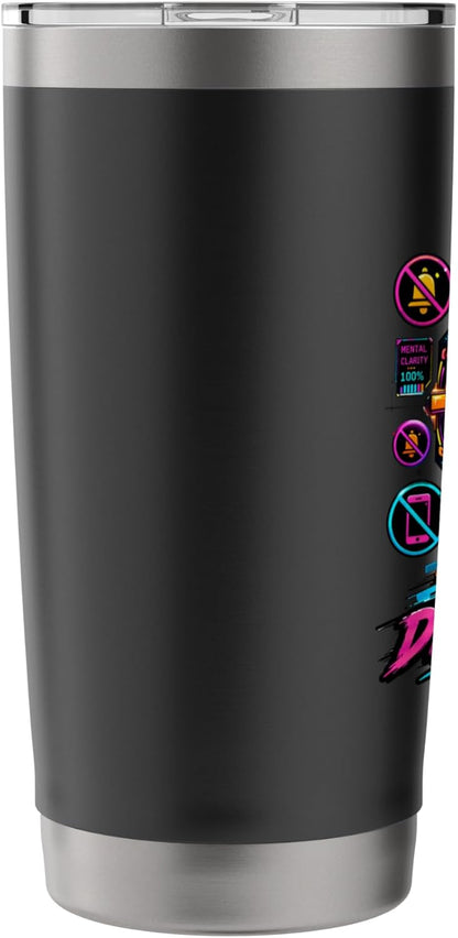 Focus Mode Discipline Target Lock Graphic Stainless Steel Insulated Tumbler