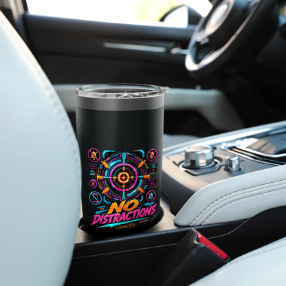 Focus Mode Discipline Target Lock Graphic Stainless Steel Insulated Tumbler