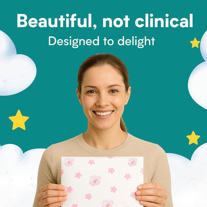 Disposable Baby Changing Pads - Soft, Waterproof & Leakproof Liners Absorbent Underpads - Large Travel Size Diaper Changing Mat for Home, Car, Diaper Bag - (Boho)