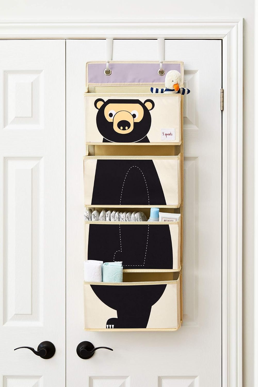Over Door Baby Organizer, Hooks Included, Ostrich