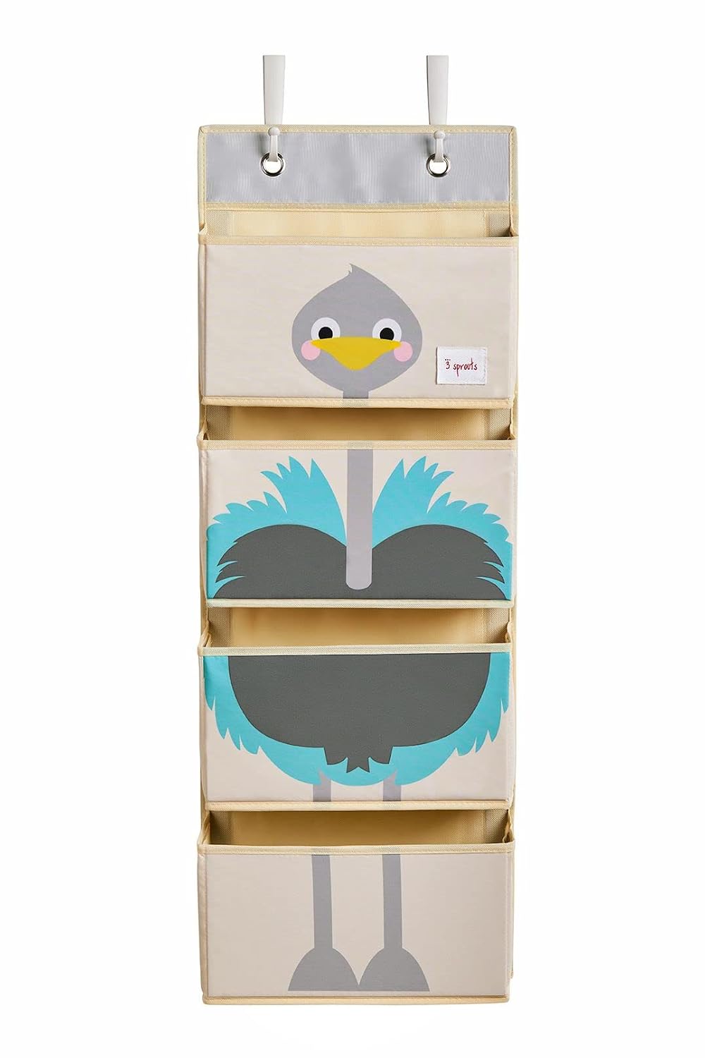Over Door Baby Organizer, Hooks Included, Ostrich