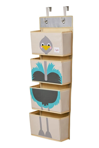 Over Door Baby Organizer, Hooks Included, Ostrich