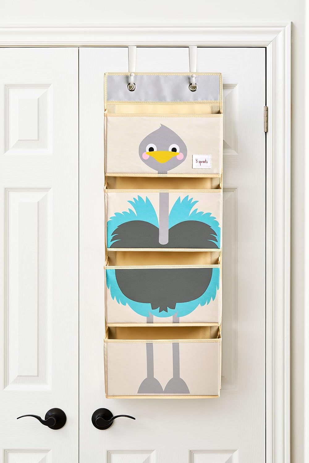 Over Door Baby Organizer, Hooks Included, Ostrich