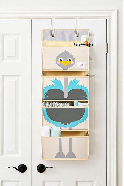 Over Door Baby Organizer, Hooks Included, Ostrich