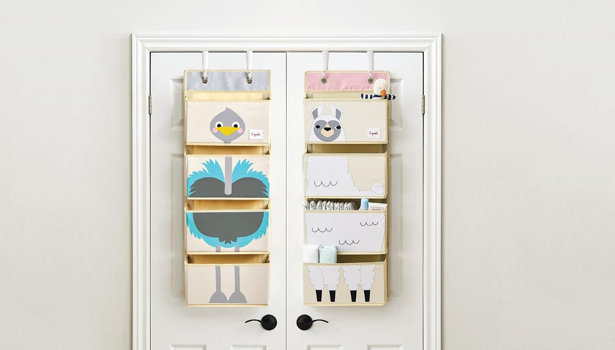 Over Door Baby Organizer, Hooks Included, Ostrich