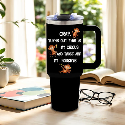 Sea Turtle Tumbler 40oz, Blue Turtles Cup Gifts for Women | Ocean Themed Tumbler for Beach Lovers Leakproof, Cute Animal Print Water Bottle, Ideal Gifts for Sea Turtle Lover, 1 Pack