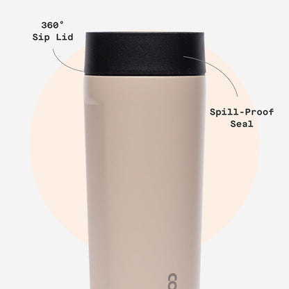 Commuter Cup - Insulated Stainless Steel Travel Mug - Holiday Mug Gift - 17 oz - Desert