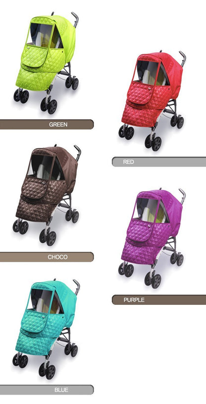 Castle Alpha Stroller Weather Shield (Navy)