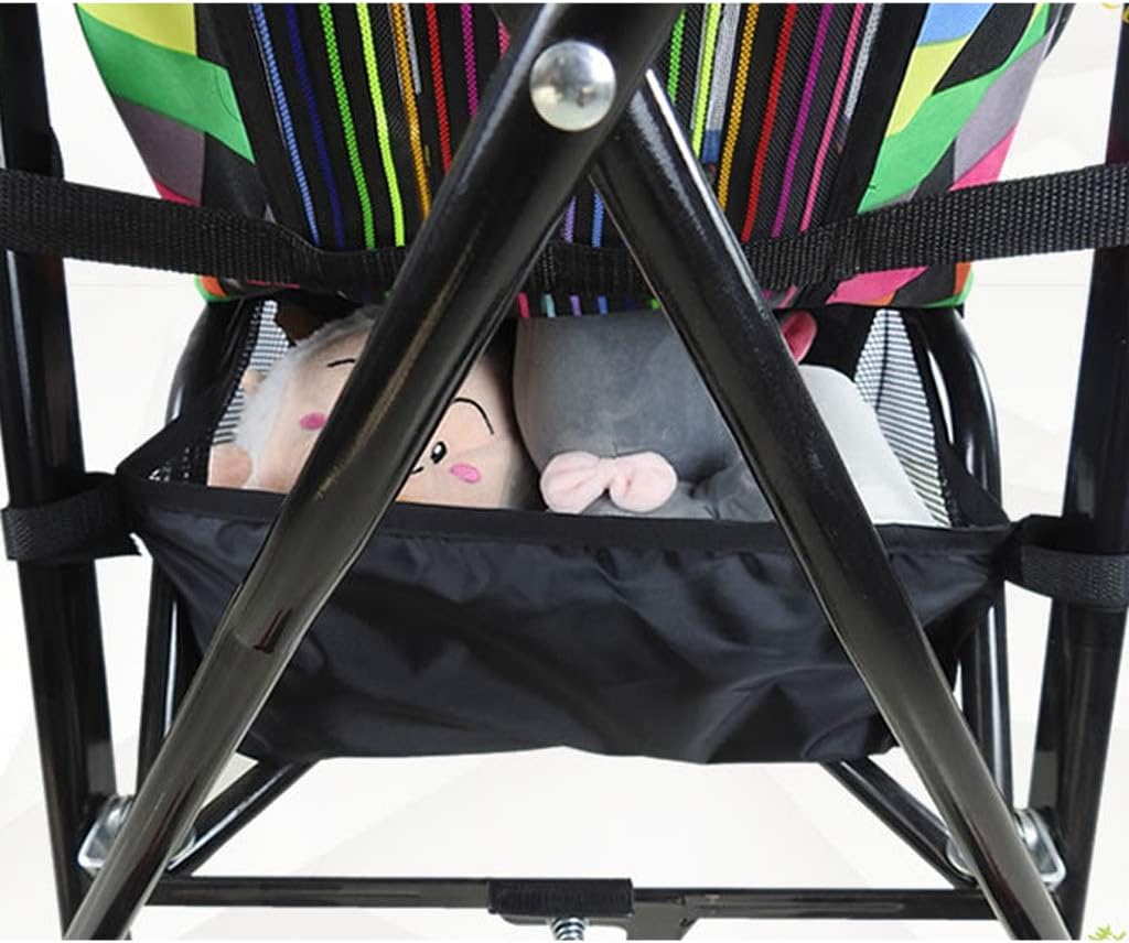 Kamonda Baby Stroller Hanging Basket - Newborn Pram Bottom Organizer Bag - Black