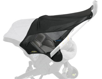 Baby Stroller Sun Shade Sun Protection Baby Car Seat Sunshade Extension Stroller Sun Shade Compatible with Doona Infant Stroller Pram Buggy Pushchairs UV Protection Sun Cover Canopy Stroller Sunshade