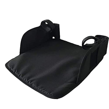 Baby Stroller Footrest Extension Universal Stroller Footstool Support Accessory for Baby Needs (Black)
