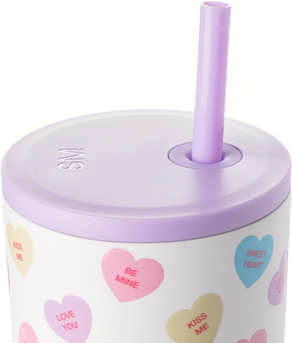 Tumbler with Handle and Straw | 40oz | 80s Mix | Trek Tumbler, Travel Mug | Insulated Water Bottle, Cupholder Friendly, Stainless Steel Cup | 80s Mix - Colors C