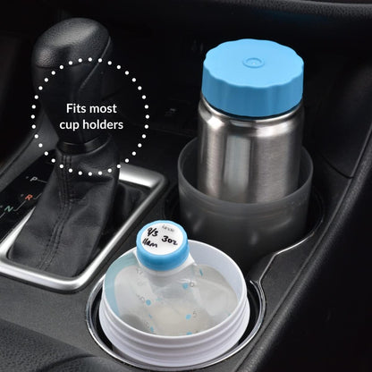 Kozii Voyager, Compact Travel Bottle Warmer for Breast Milk, Portable and Easy to Use, No Electricity or Batteries Required, Baby Bottles and Baby Food