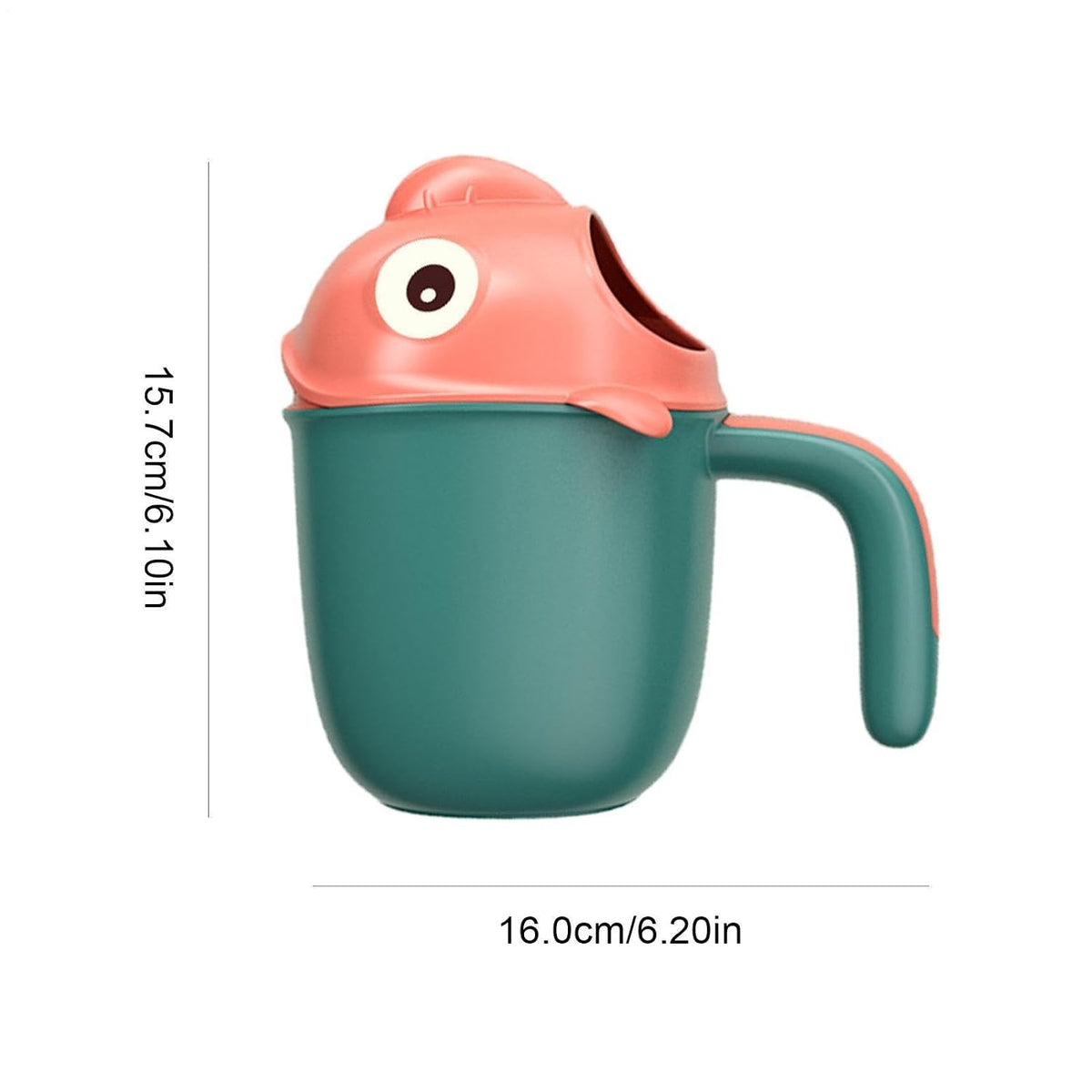 Bath Rinse Cup for Kids Shampoo Rinser with Easy Grip Handle