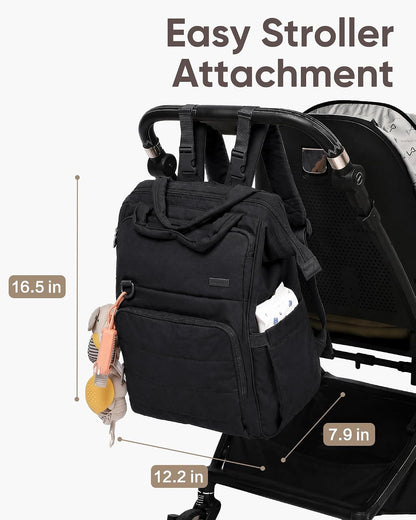 Backpack Diaper Bag with Changing Pad, Baby Care Organizer