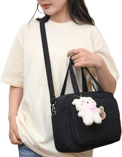 Diaper Bag Tote | Large Capacity Diaper Tote Bag with Multi-Pocket, Handheld/Crossbody Diaper Bag, Zipper Baby Bag for Travel