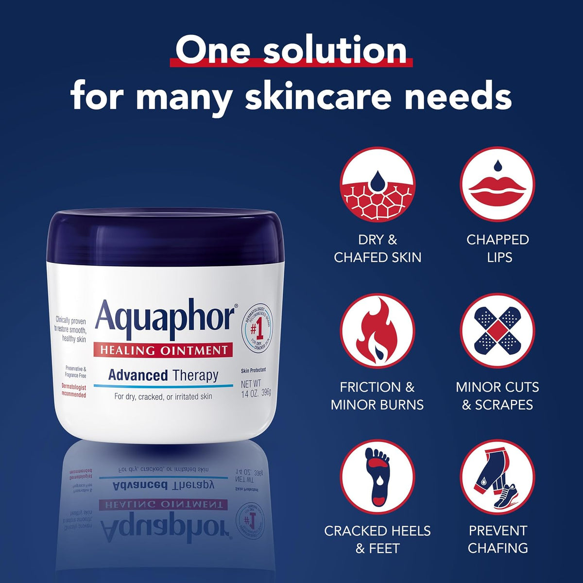 Advanced Therapy Healing Ointment Skin Protectant, 14 OZ