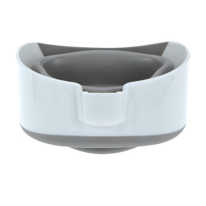 Nuby Collapsible Rinse Pail for Baby Bath Time - Collapsible Bucket with Easy Grip Handle to Rinse Baby Shampoo and Soap - Baby Essentials