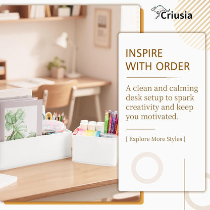 Drawer Organizer for Clothes, Foldable Dresser Dividers with 3 Sizes, Fabric Storage Bins – Beige