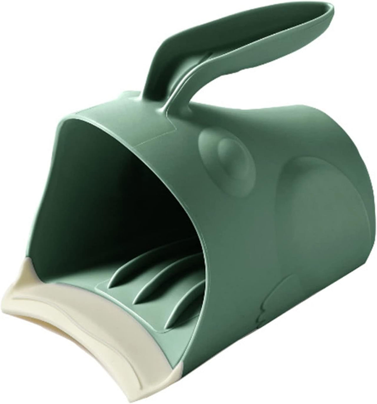 Baby Frog Shape Bath Rinse Cup - Hair Shampoo Rinser - Baby Bath Cup - Shower Washing - PP+TPE Material - Green, Gray Blue