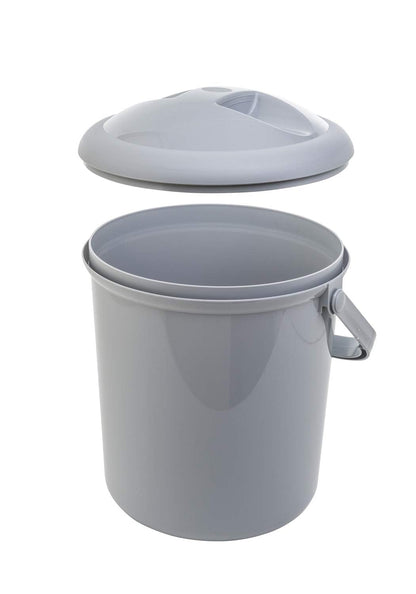 Nappy Pail, 10l, 0+ Months, Bella Bambina, Stone-Grey, 20021 0286