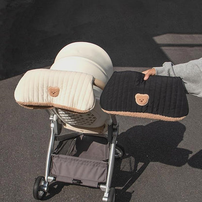 Multifunctional Mittens Baby Strollers Hand Muffs Cold Weather Soft Lined Warm Gloves for Parents Comfortable Mitts Windproof Pram Gloves