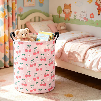 Weave Laundry Hamper Large Canvas Fabric Storage Basket