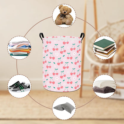 Weave Laundry Hamper Large Canvas Fabric Storage Basket
