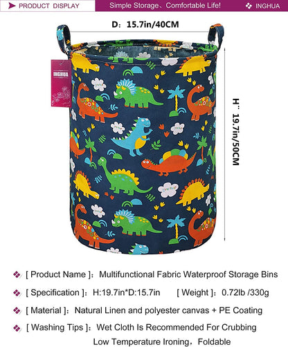 Weave Laundry Hamper Large Canvas Fabric Storage Basket