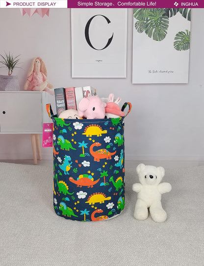 Weave Laundry Hamper Large Canvas Fabric Storage Basket