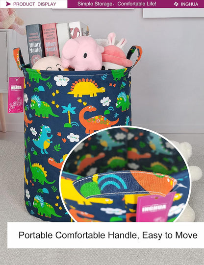 Weave Laundry Hamper Large Canvas Fabric Storage Basket