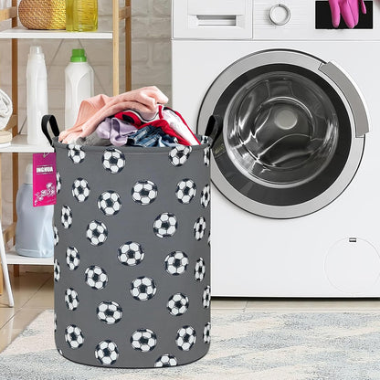 Weave Laundry Hamper Large Canvas Fabric Storage Basket