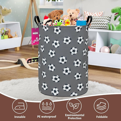 Weave Laundry Hamper Large Canvas Fabric Storage Basket