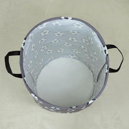 Weave Laundry Hamper Large Canvas Fabric Storage Basket