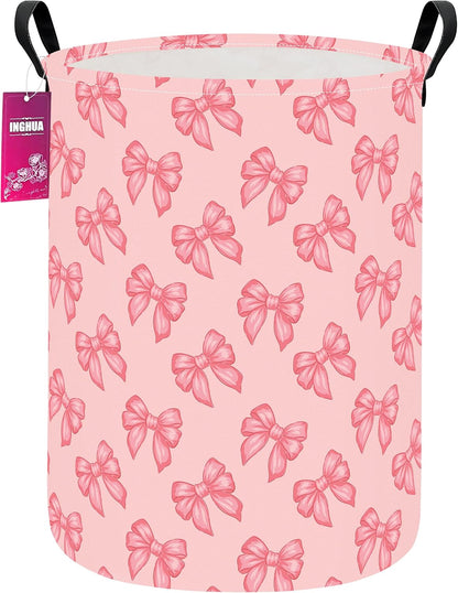 Weave Laundry Hamper Large Canvas Fabric Storage Basket