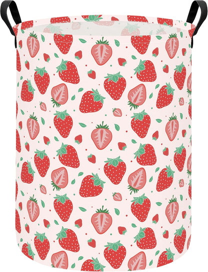 Weave Laundry Hamper Large Canvas Fabric Storage Basket