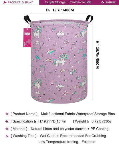 Weave Laundry Hamper Large Canvas Fabric Storage Basket