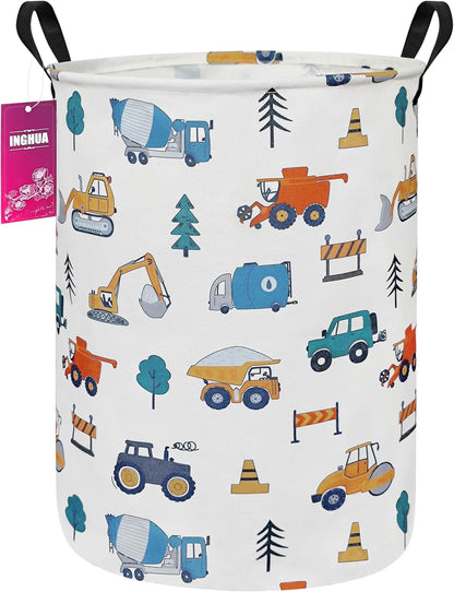 Weave Laundry Hamper Large Canvas Fabric Storage Basket