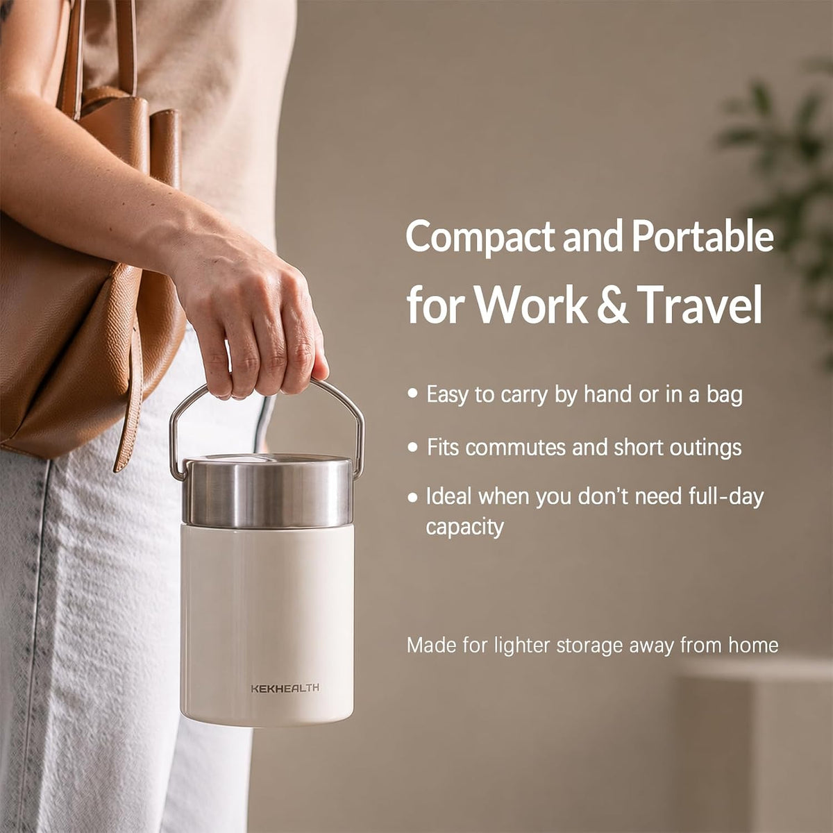 11oz Stainless Steel Breast Milk Cooler, 360° Cooling Gel Ring, 14-Hour Cold Storage, BPA-Free 11oz Bottle, Leak-Proof Portable Cooler for Half-Day Pumping, Work & Travel