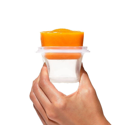 Silicone Baby Food Storage Container, Set of Four, 4oz Containers