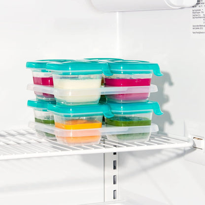 Silicone Baby Food Storage Container, Set of Four, 4oz Containers