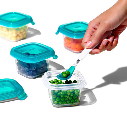 Silicone Baby Food Storage Container, Set of Four, 4oz Containers