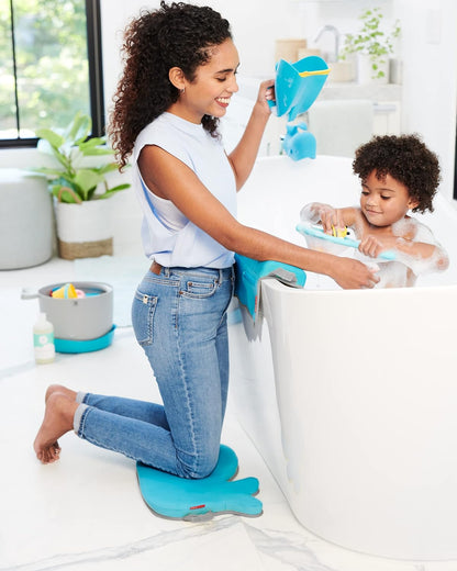 Baby Bath Rinse Cup MOBY Tear-free Waterfall Rinser Grey Age 0+