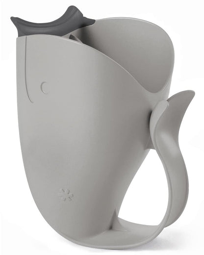 Baby Bath Rinse Cup MOBY Tear-free Waterfall Rinser Grey Age 0+