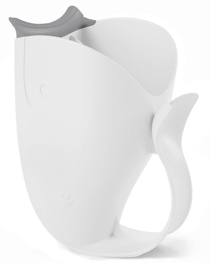 Baby Bath Rinse Cup MOBY Tear-free Waterfall Rinser Grey Age 0+