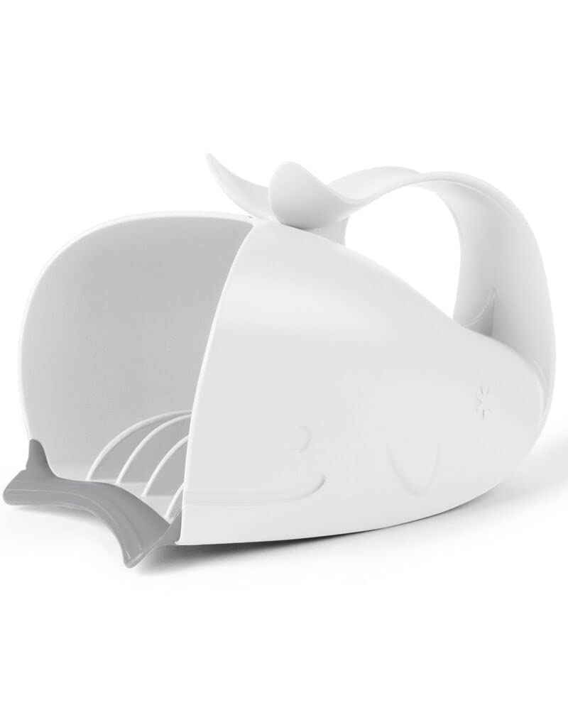 Baby Bath Rinse Cup MOBY Tear-free Waterfall Rinser Grey Age 0+