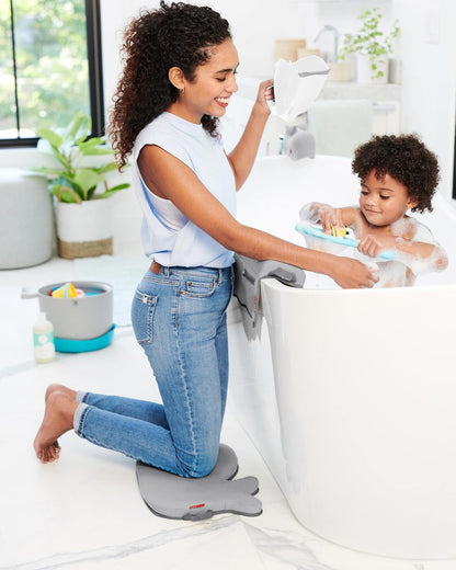 Baby Bath Rinse Cup MOBY Tear-free Waterfall Rinser Grey Age 0+