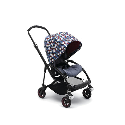Bee5 Sun Canopy, Birds Print - Extendable Sun Shade for Full Weather Protection, Machine Washable