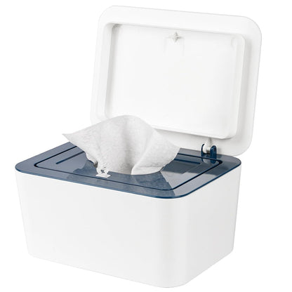 Baby Wipes Dispenser, One-Handed Operation Wipes Container, Grey