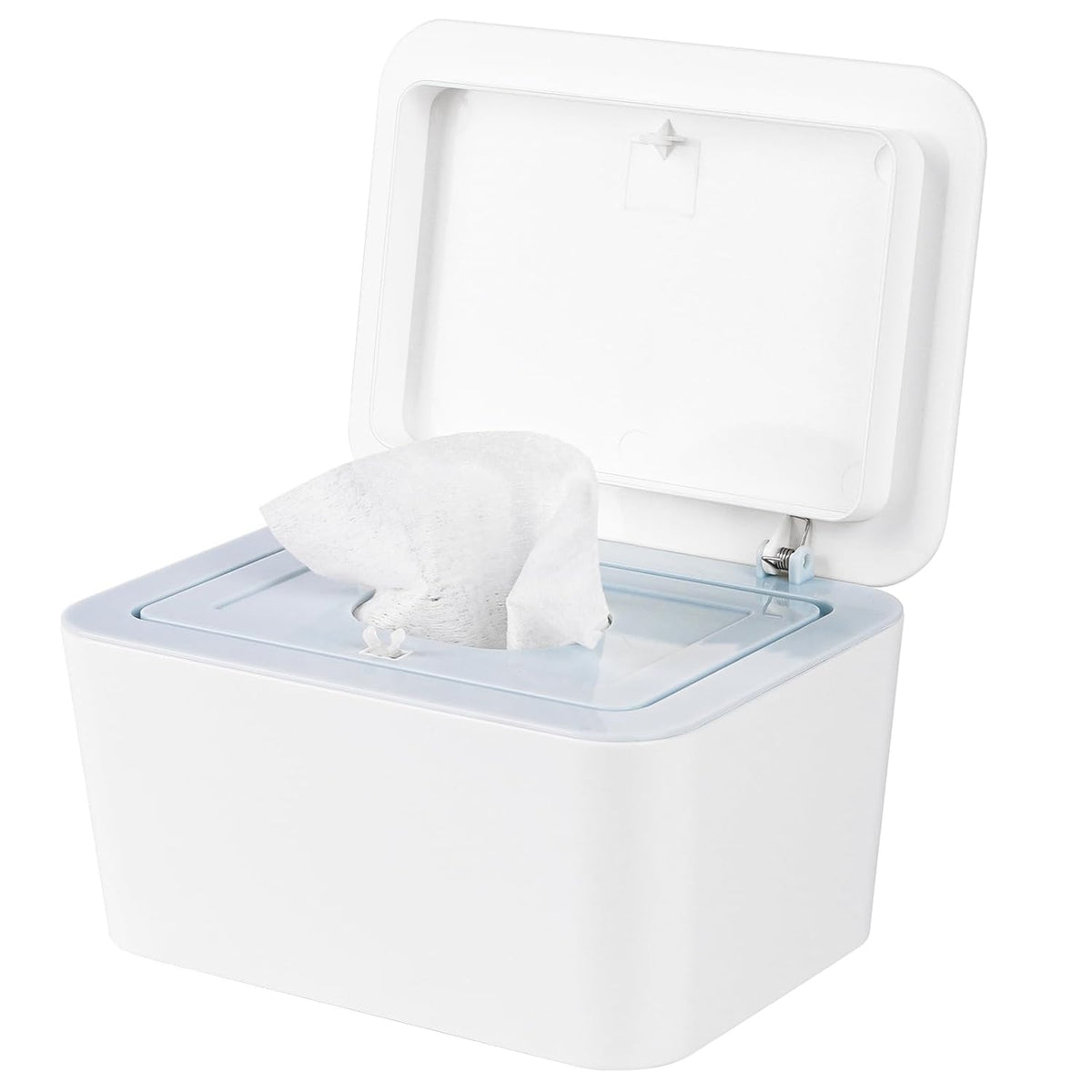 Baby Wipes Dispenser, One-Handed Operation Wipes Container, Grey